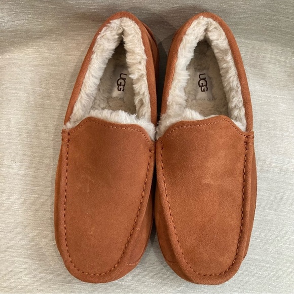 UGG Sz 8 Ascot  Lumber Everyday Go-To Wool Lining Cozy Slipper Loafer NEW W/ TAG - Picture 3 of 13